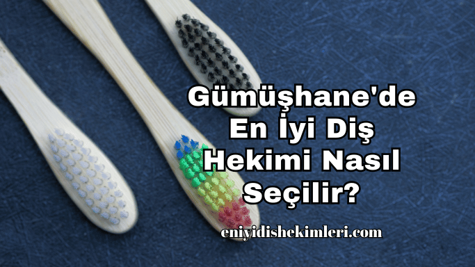 Gümüşhane'de En İyi Diş Hekimi Nasıl Seçilir?