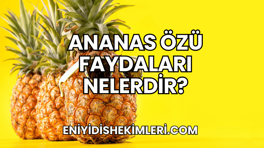 Ananas Özü Faydaları Nelerdir?