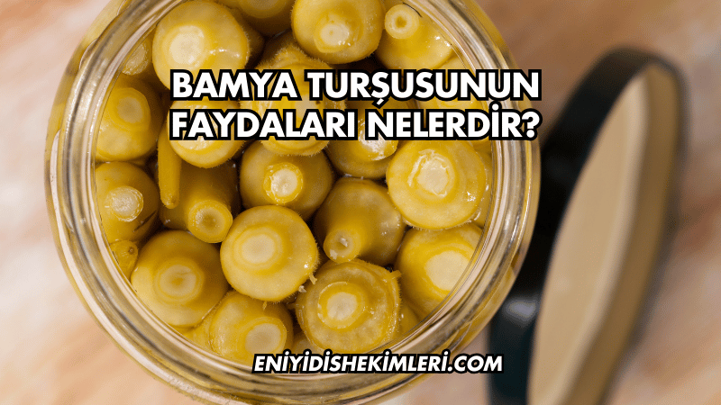 Bamya Turşusunun Faydaları Nelerdir?