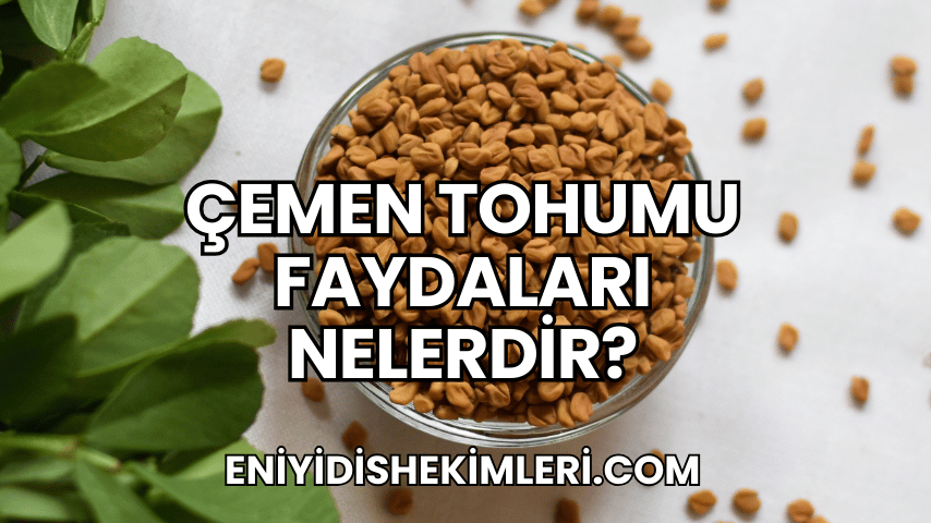 Çemen Tohumu Faydaları Nelerdir?