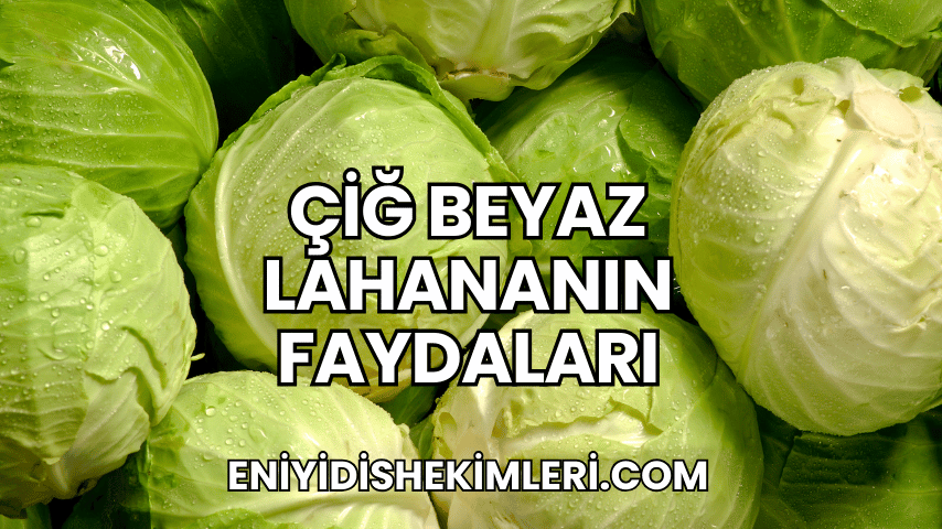 Çiğ Beyaz Lahananın Faydaları