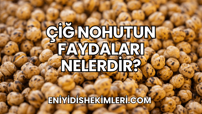 Çiğ Nohutun Faydaları Nelerdir?