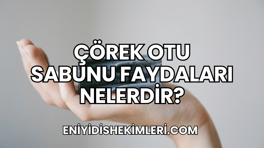 Çörek Otu Sabunu Faydaları Nelerdir?