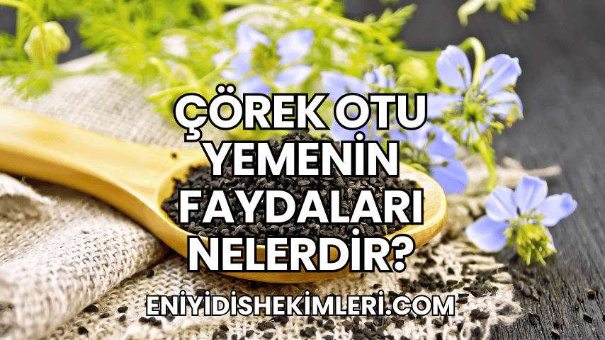 Çörek Otu Yemenin Faydaları Nelerdir?