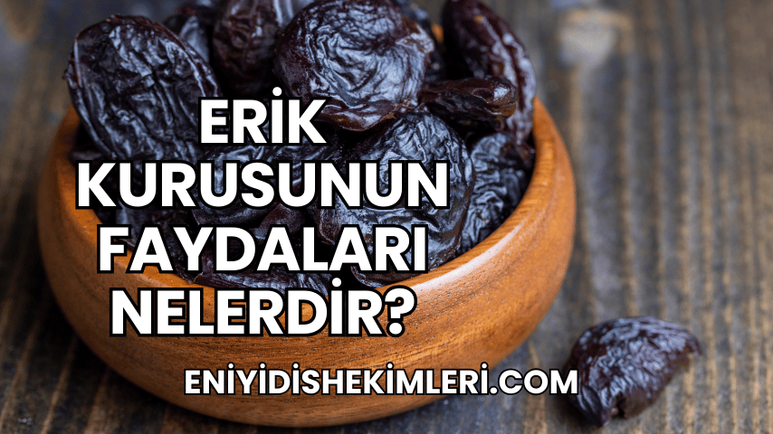 Erik Kurusunun Faydaları Nelerdir?