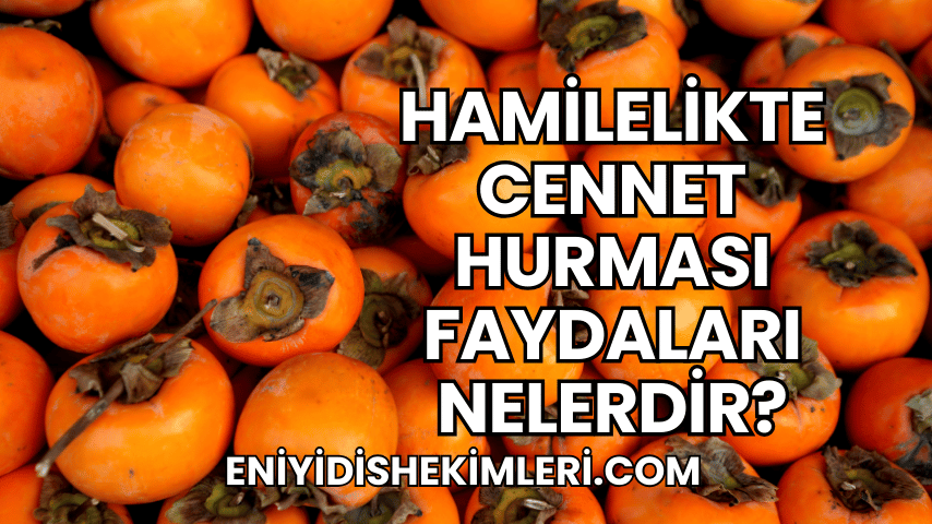 Hamilelikte Cennet Hurması Faydaları Nelerdir?