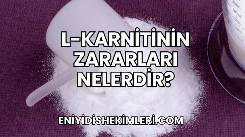 L-Karnitinin Zararları Nelerdir?