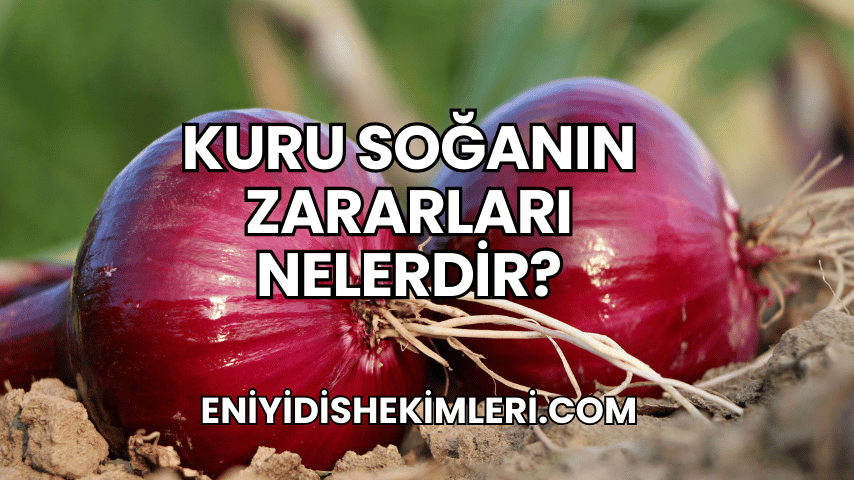 Kuru Soğanın Zararları Nelerdir?