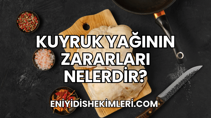 Kuyruk Yağının Zararları Nelerdir?