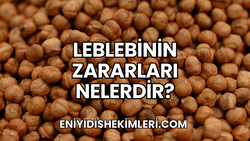 Leblebinin Zararları Nelerdir?