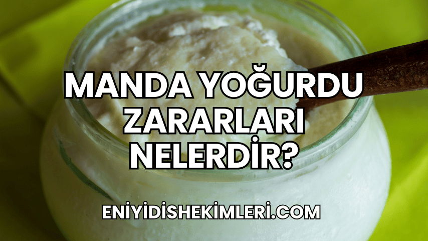 Manda Yoğurdu Zararları Nelerdir?