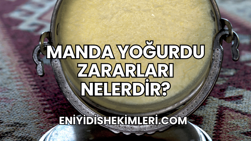 Manda Yoğurdu Zararları Nelerdir?