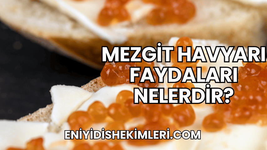 Mezgit Havyarı Faydaları Nelerdir?