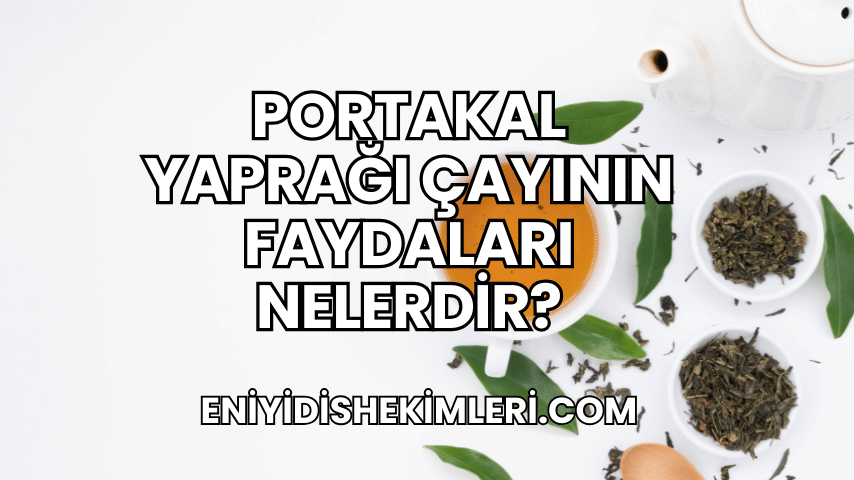 Portakal Yaprağı Çayının Faydaları Nelerdir?