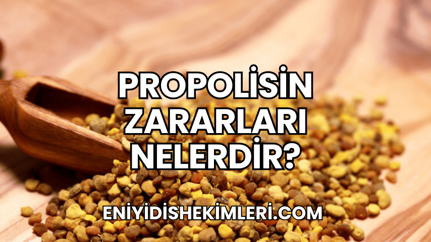 Propolisin Zararları Nelerdir?