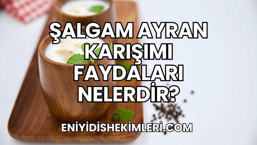 Şalgam Ayran Karışımı Faydaları Nelerdir?