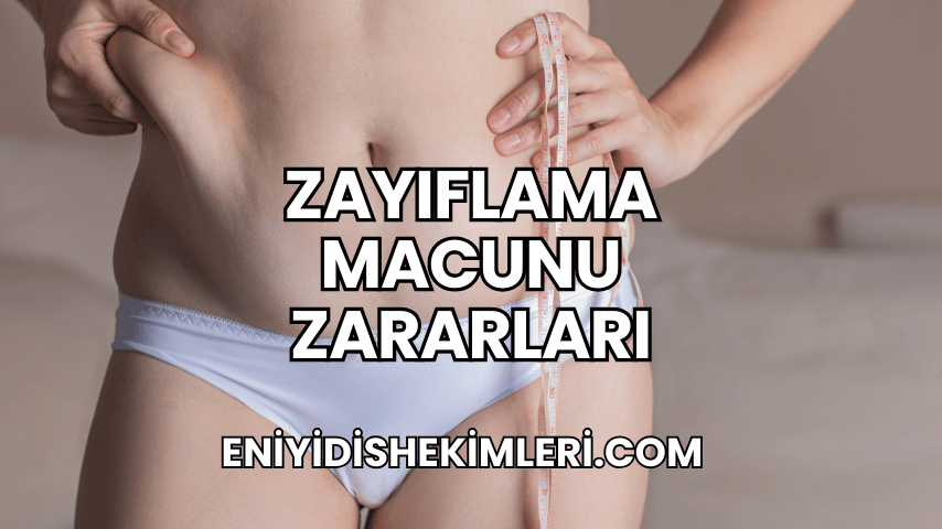 Zayıflama Macunu Zararları