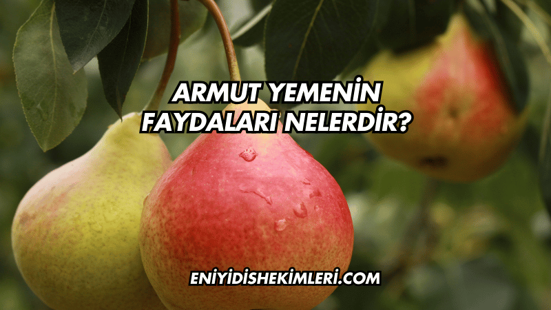 Armut Yemenin Faydaları Nelerdir?