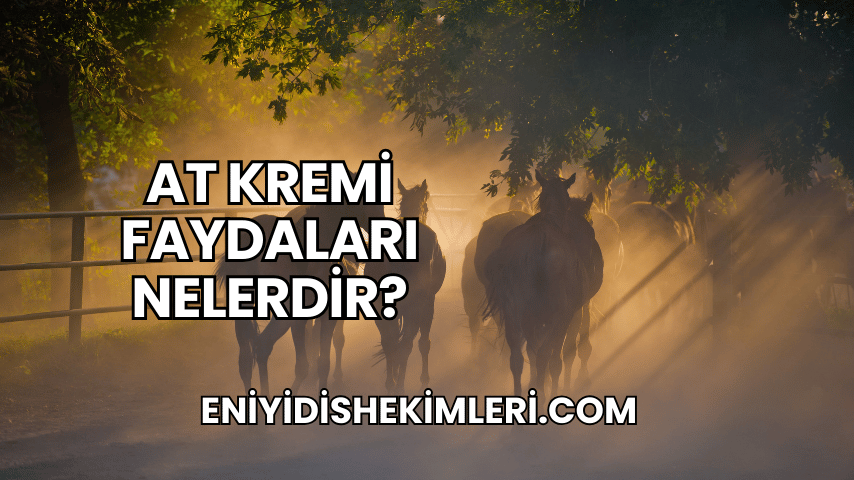 At Kremi Faydaları Nelerdir?