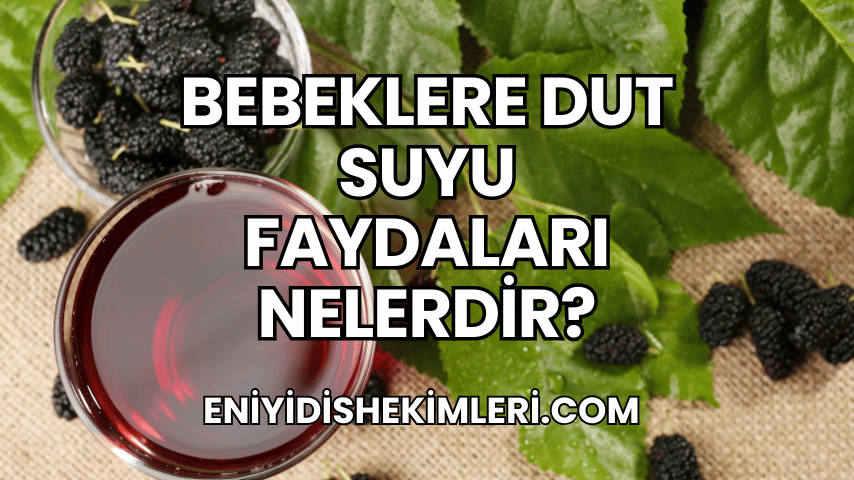 Bebeklere Dut Suyu Faydaları Nelerdir?