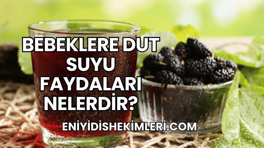 Bebeklere Dut Suyu Faydaları Nelerdir?