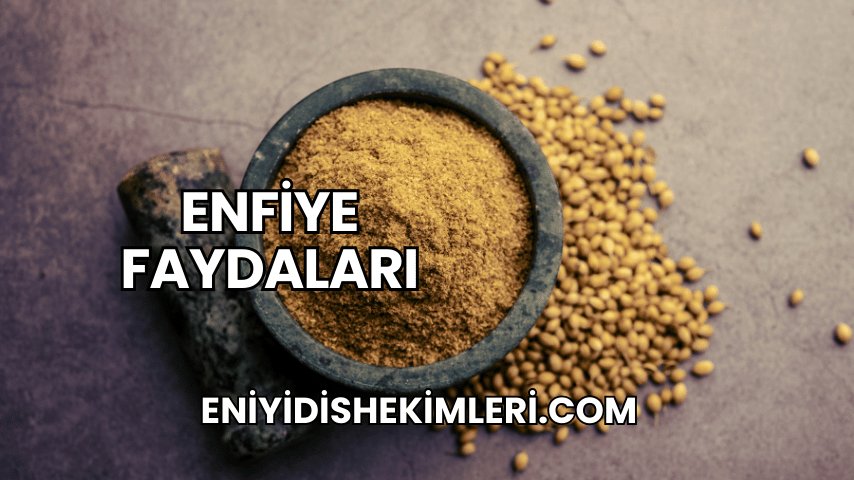 Enfiye Faydaları