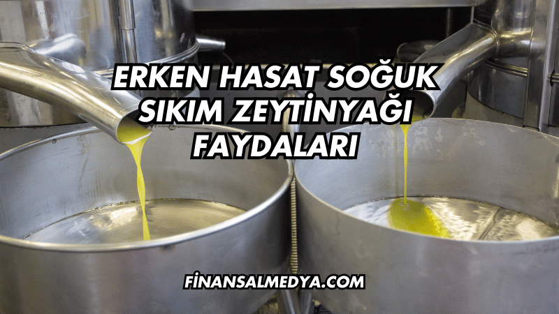 Erken Hasat Soğuk Sıkım Zeytinyağı Faydaları