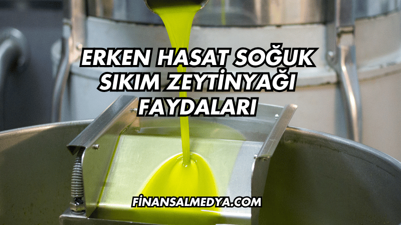 Erken Hasat Soğuk Sıkım Zeytinyağı Faydaları