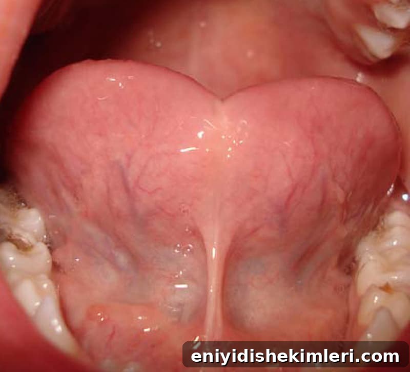 Tongue-Tie (Ankyloglossia): Symptoms, Diagnosis, Treatment & Recovery 4 Tongue Tie Heart Shaped Tongue