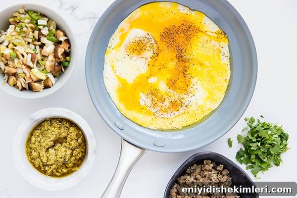 Dr. B’s Microbiome-Boosting Omelet Recipe 5 microbiome omelet