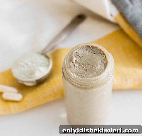 Make Your Own Probiotic Toothpaste for Healthier Gums and Teeth 8 toothpaste in glass jar