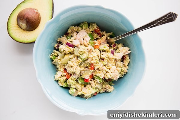 Quick Paleo Tuna Salad Ready in 5 Minutes 6 5-minute paleo tuna salad step 4